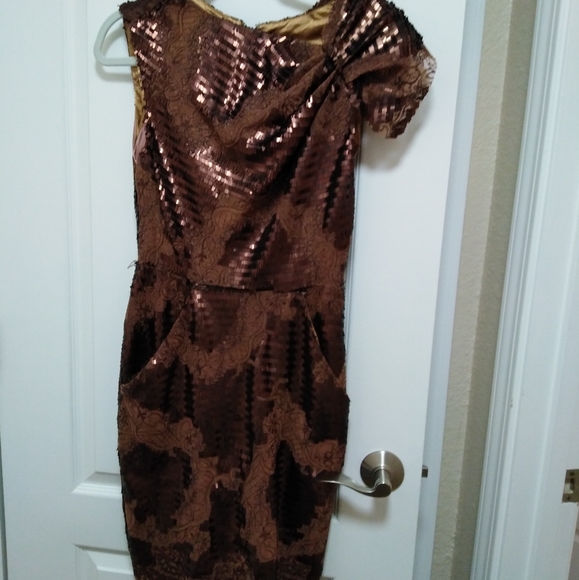 Eva franci brown dress - Picture 1 of 3